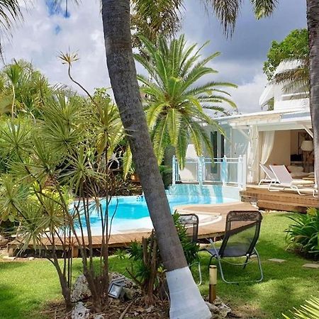 Villa Iguanou Et Piscine En Bord De Mer Proche Plages Marina Et Golf Saint-Francois  Kültér fotó